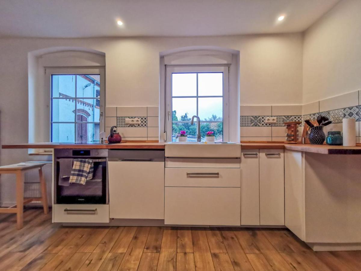Apartment In Herrenhaus Gross Pinnow Экстерьер фото